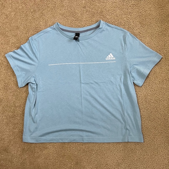 Light Blue Adidas Shirt - Picture 1 of 2
